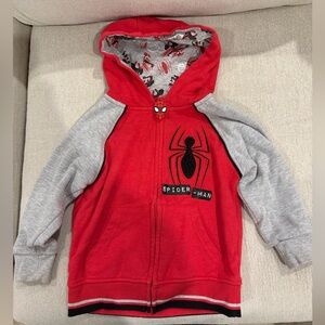 Spiderman Red Graphic Hoodie